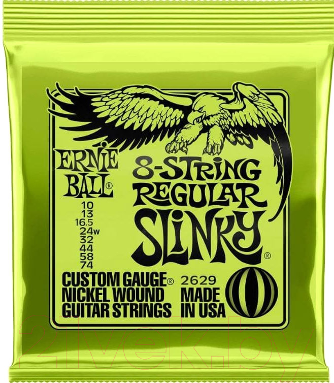 Струны для электрогитары Ernie Ball 2629 10-74