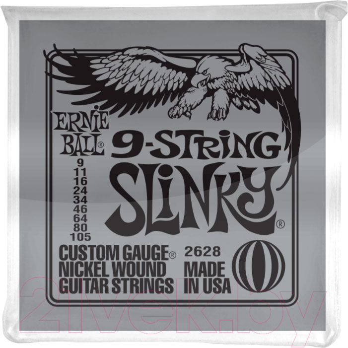 Струны для электрогитары Ernie Ball 2628