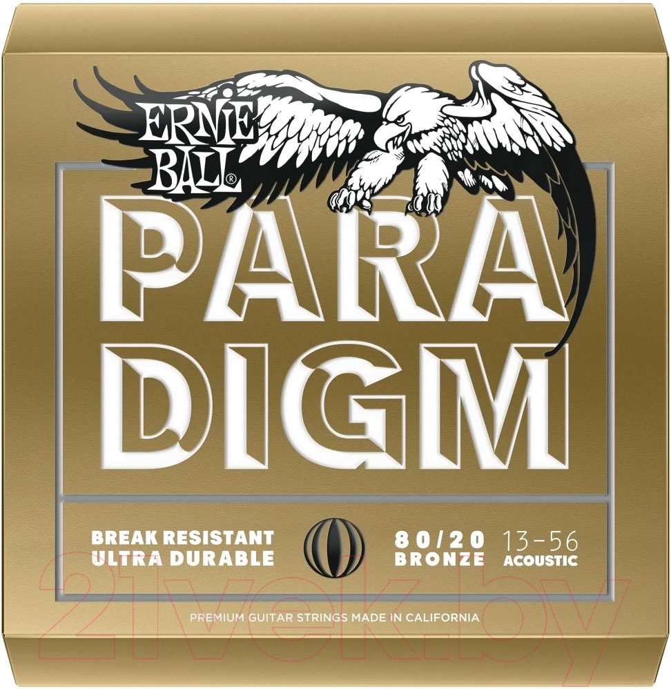 Струны для акустической гитары Ernie Ball 2084 Paradigm 13-56