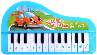 Музыкальная игрушка Zabiaka Пианино. Веселые машинки / 7167239