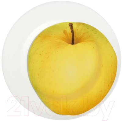 Тарелка столовая обеденная Taitu Freedom Apple 1-81-A (желтый)