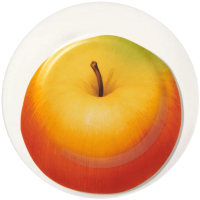 Тарелка столовая обеденная Taitu Freedom Apple 1-81-D (оранжевый) - 