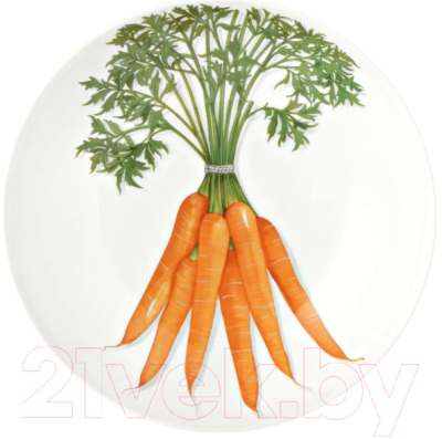 Тарелка столовая глубокая Taitu Freedom Vegetable 1-85-D (оранжевый)