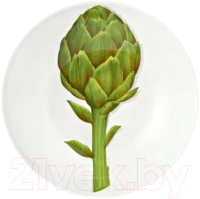 Тарелка столовая глубокая Taitu Freedom Vegetable 1-85-B (зеленый)
