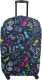 Чехол для чемодана Grott 351-2018-302-M-DCL (Dark Color) - 
