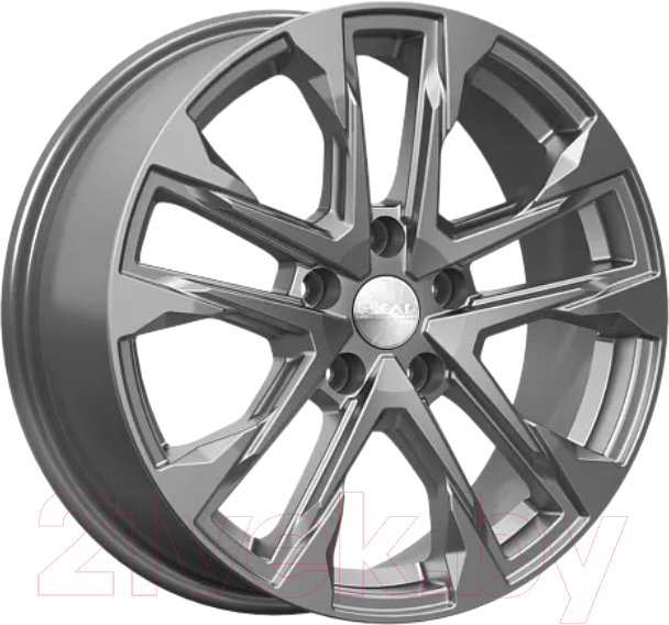 Литой диск SKAD Атакор 17x7" 5x114.3мм DIA 60.1мм ET 45мм Графит