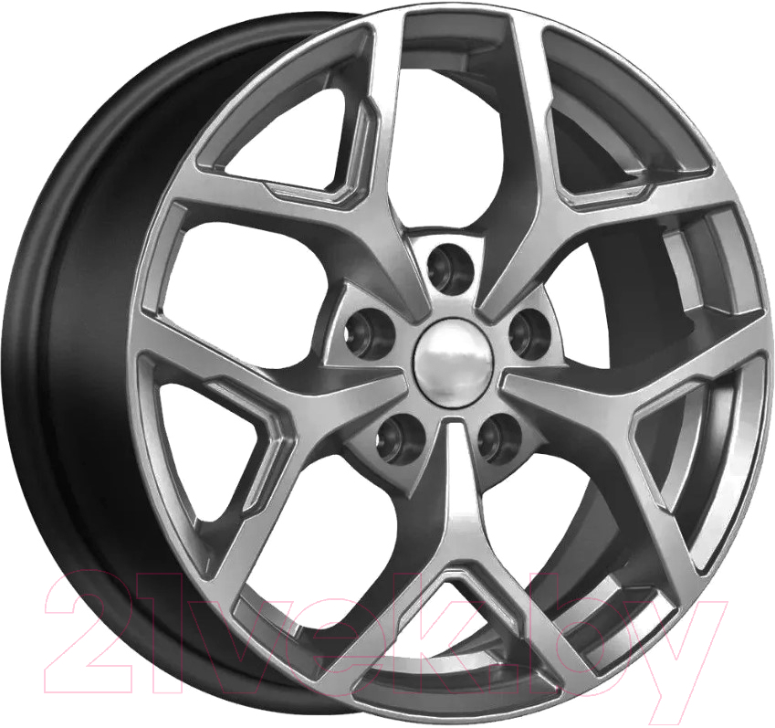 Литой диск SKAD KL-368 16x6.5" 5x114.3мм DIA 66.1мм ET 40мм Графит
