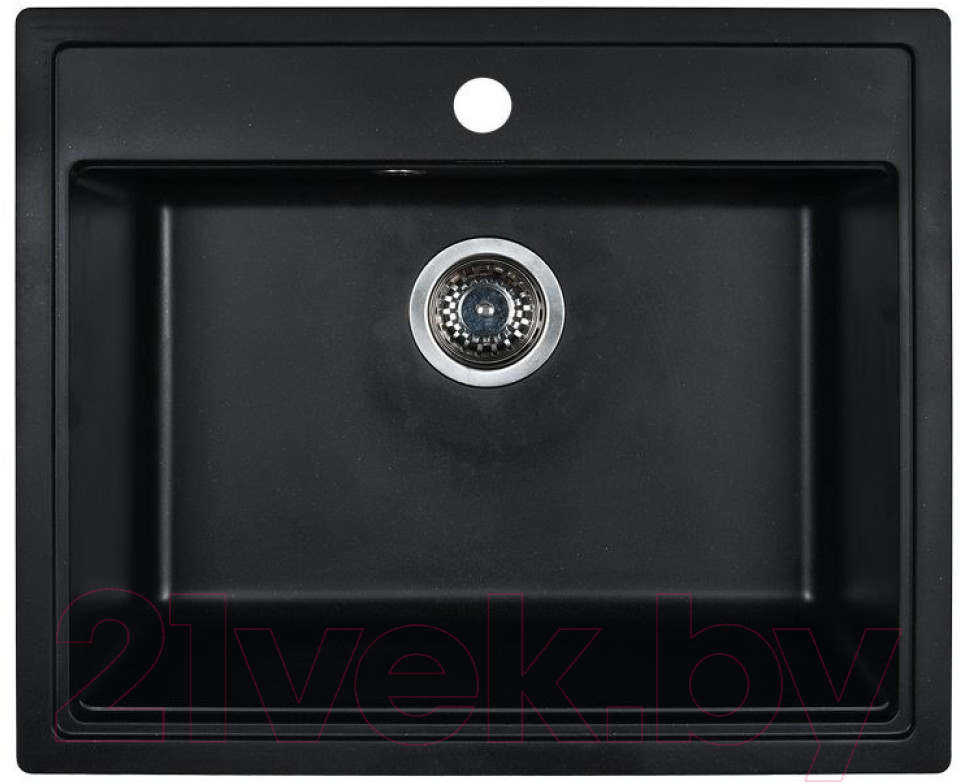 Мойка кухонная Wisent 600-25W (с сифоном GER013)