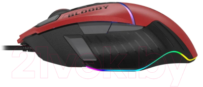 Мышь A4Tech Bloody W95 Max Sports (красный/черный)