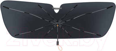 Солнцезащитный зонт для авто Baseus CoolRide Windshield Sun Shade Umbrella Lite Small / CRKX000001 (черный)