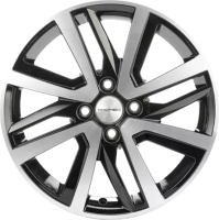 

Литой диск, KHW1609 X-Ray 16x6" 4x100мм DIA 60.1мм ET 41мм Black