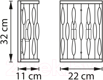 Бра Lightstar Firenze 725523 (MB21052-2A)