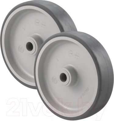 Комплект колес для тележки складской Tellure Rota 711101K2