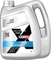 Моторное масло LuxE X-Pert Fuel Economy 5W30 / 30369 (4л) - 