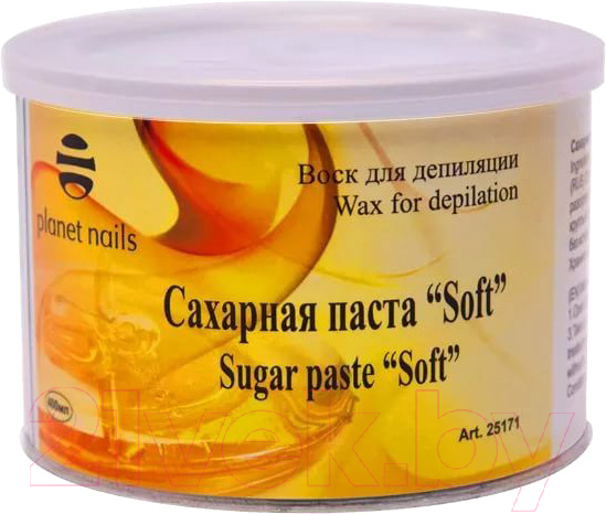 Паста для шугаринга Planet Nails Soft Сахарная