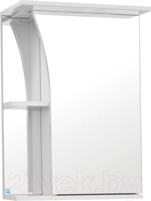 Шкаф с зеркалом для ванной Style Line Виола 600 (без подсветки)