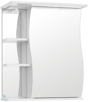 Шкаф с зеркалом для ванной Style Line Волна 500 (без подсветки) - 