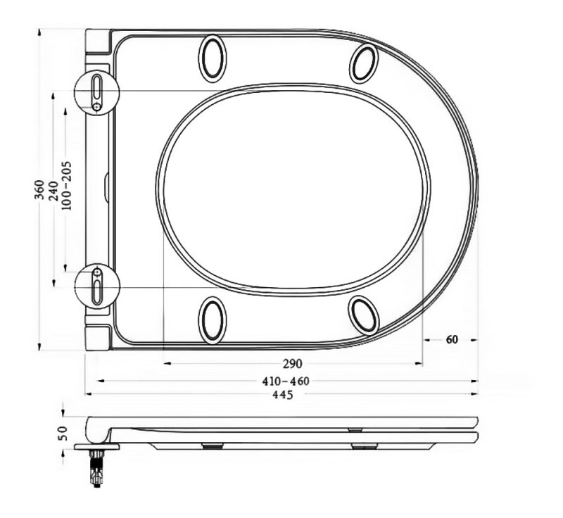 Унитаз подвесной BelBagno Sfera-R BB046CHR/BB902SC