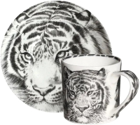 Чашка с блюдцем Taitu Wild Spirit Tiger 12-1-91-C - 