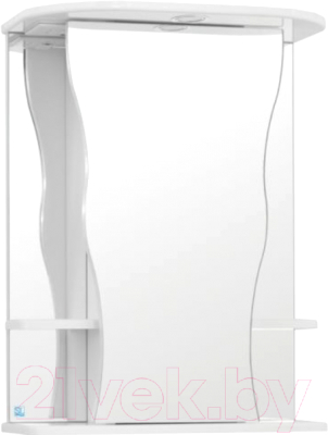 Шкаф с зеркалом для ванной Style Line Азалия 500 (с подсветкой)