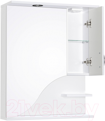 Шкаф с зеркалом для ванной Style Line Лиана 500 (с подсветкой)