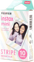 Фотопленка Fujifilm Colorfilm Instax Mini Stripe (10шт) - 