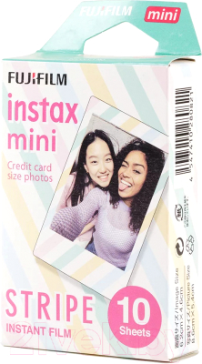 Фотопленка Fujifilm Colorfilm Instax Mini Stripe (10шт)