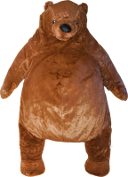 Мягкая игрушка Malvina Медведь Потапыч / 2.329.2 (темно-коричневый) - 