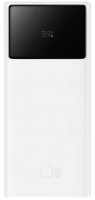 Портативное зарядное устройство Baseus Star-Lord 20000mAh с кабелем USB - Type-C PPXJ080002 (белый) - 