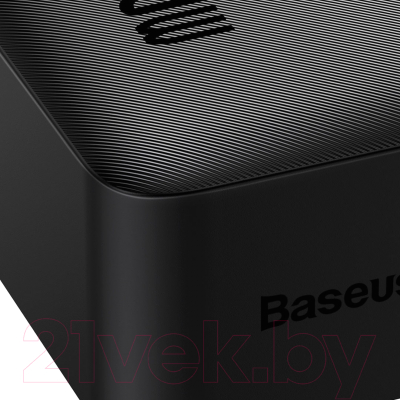 Портативное зарядное устройство Baseus 30000mAh с кабелем USB to Micro PPBD050401 (черный)