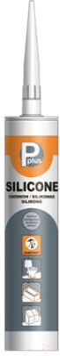 Герметик силиконовый P Plus Silicone Sanitary 01-4-1-072 (280мл, прозрачный)
