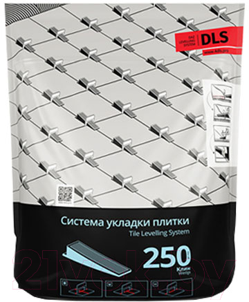 Клинья для выравнивания плитки Dls 1DLS0250