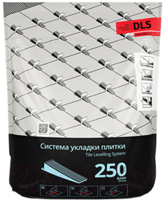 Клинья для выравнивания плитки Dls 1DLS0250 (250шт)