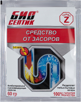 

Средство для устранения засоров Биосептик, Zt Гранулированное