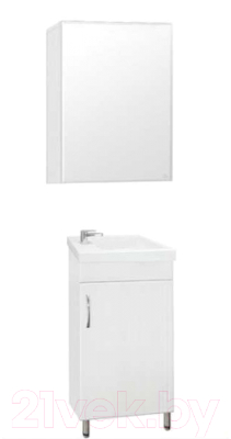 Шкаф с зеркалом для ванной Style Line Альтаир 800 (без подсветки)