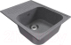 Миниатюра изображения товара Мойка кухонная Mixline ML-GM18 551976 (графитовый)