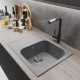 Миниатюра изображения товара Мойка кухонная Mixline ML-GM18 551976 (графитовый)