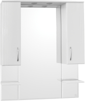 Шкаф с зеркалом для ванной Style Line Энигма 900 (с подсветкой) - 