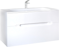 

Тумба с умывальником, Modul 100 Mоl.01.97/P/W + Mol.08.100/W
