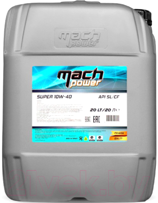 Моторное масло Machpower Professional CI-4 10W40 / 744141 (20л)
