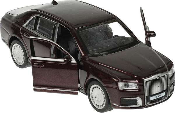 Изображение товара Автомобиль игрушечный Технопарк Аурус Сенат / SENAT-13-VIN (бордовый)