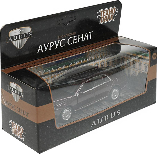 Изображение товара Автомобиль игрушечный Технопарк Аурус Сенат / SENAT-13-VIN (бордовый)