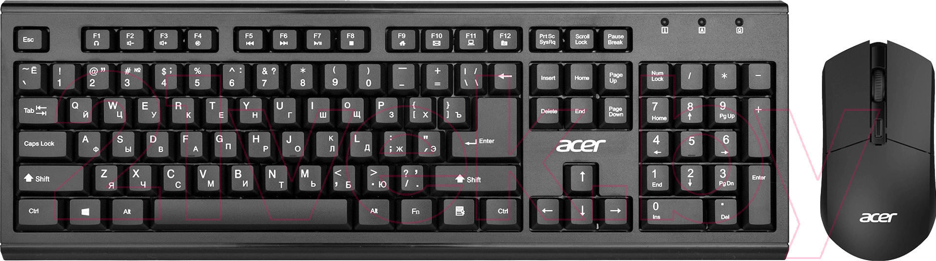 Клавиатура+мышь Acer OKR120 / ZL.KBDEE.007