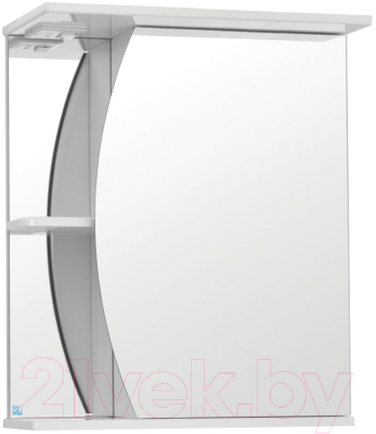 Шкаф с зеркалом для ванной Style Line Камелия 600 (без подсветки)