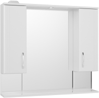 Шкаф с зеркалом для ванной Style Line ЗШ 900 (с подсветкой) - 