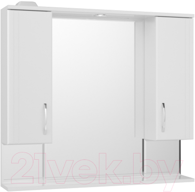 Шкаф с зеркалом для ванной Style Line ЗШ 900 (с подсветкой)