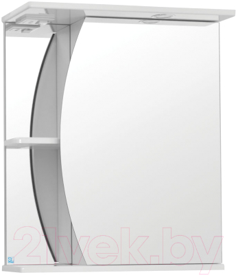 Шкаф с зеркалом для ванной Style Line Камелия 600 (с подсветкой)