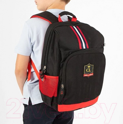 Школьный рюкзак Chinllo 382-6389-BLK (черный)