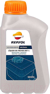 Тормозная жидкость Repsol Liquido De Frenos DOT 4 / RP701A96 (0.5л)