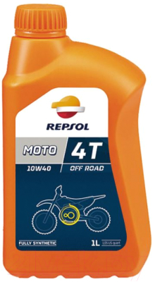 

Моторное масло Repsol, Moto Off Road 4T 10W40 / RP162N51